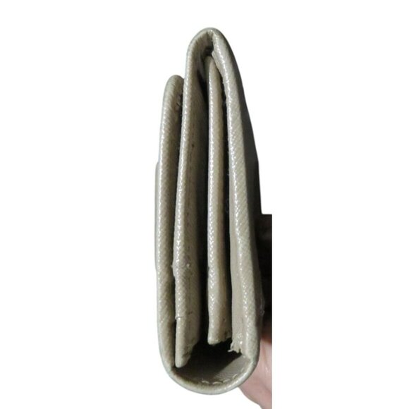 Prada Blush Pink Italian Saffiano Leather Ribbon Bow Embellished Bi-Fold Wallet - Picture 6 of 15